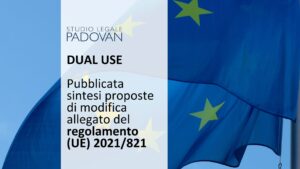 Dual Use News Studio legale Padovan